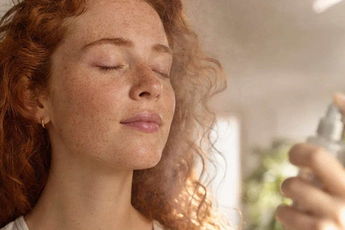 Redaktioneller Beauty-Moment zur Ausgangslage bei Niacinamid-Serum bei Pigmentflecken