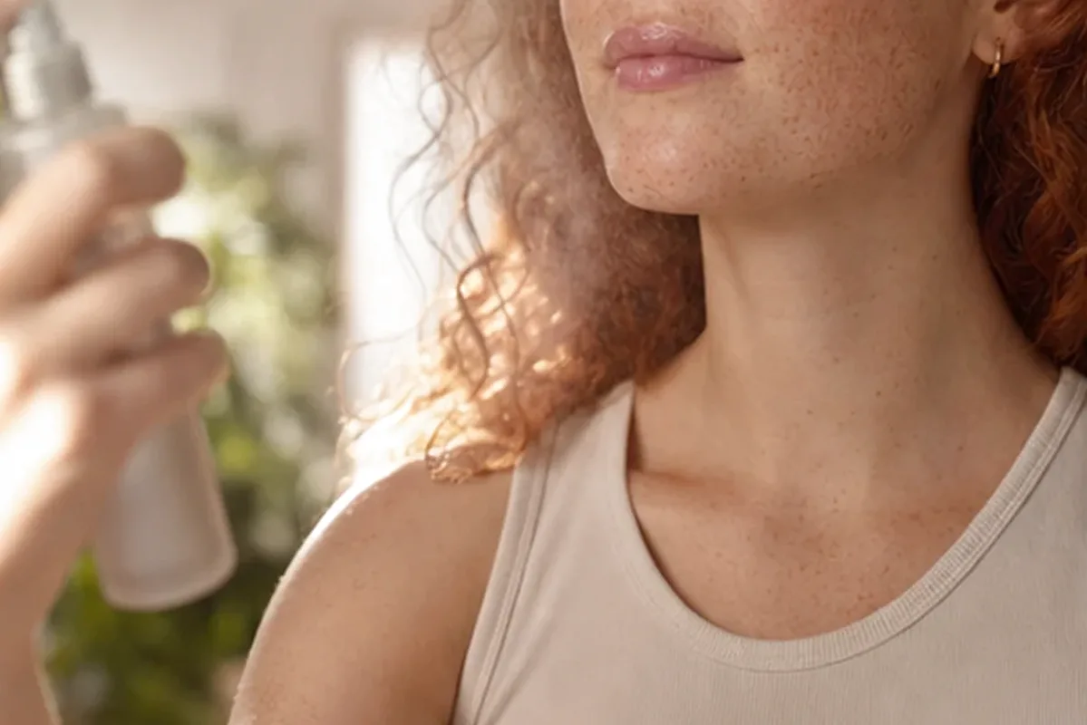 Authentische Beauty-Routine passend zum Thema Gesichtswasser bei Pigmentflecken