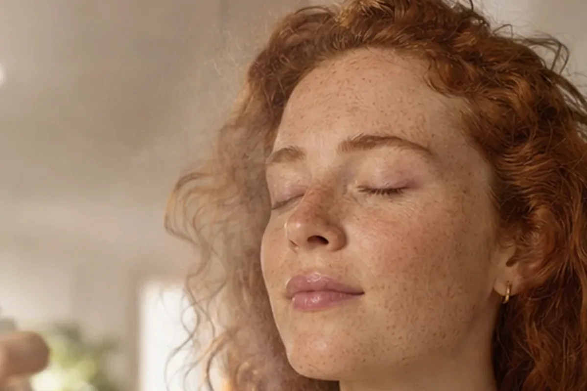 Authentische Beauty-Routine passend zum Thema Chemisches Peeling für trockene Haut