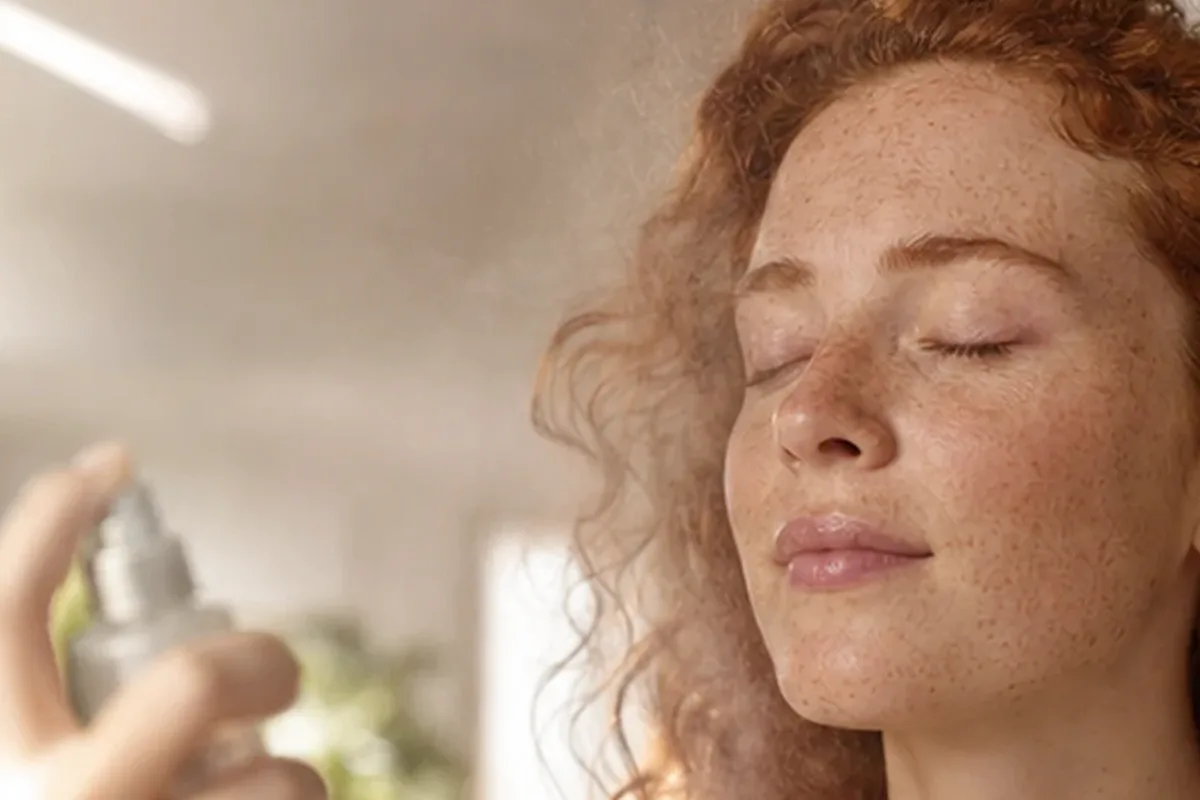 Redaktionelle Detailaufnahme zur Orientierung bei Retinol-Serum bei Rötungen