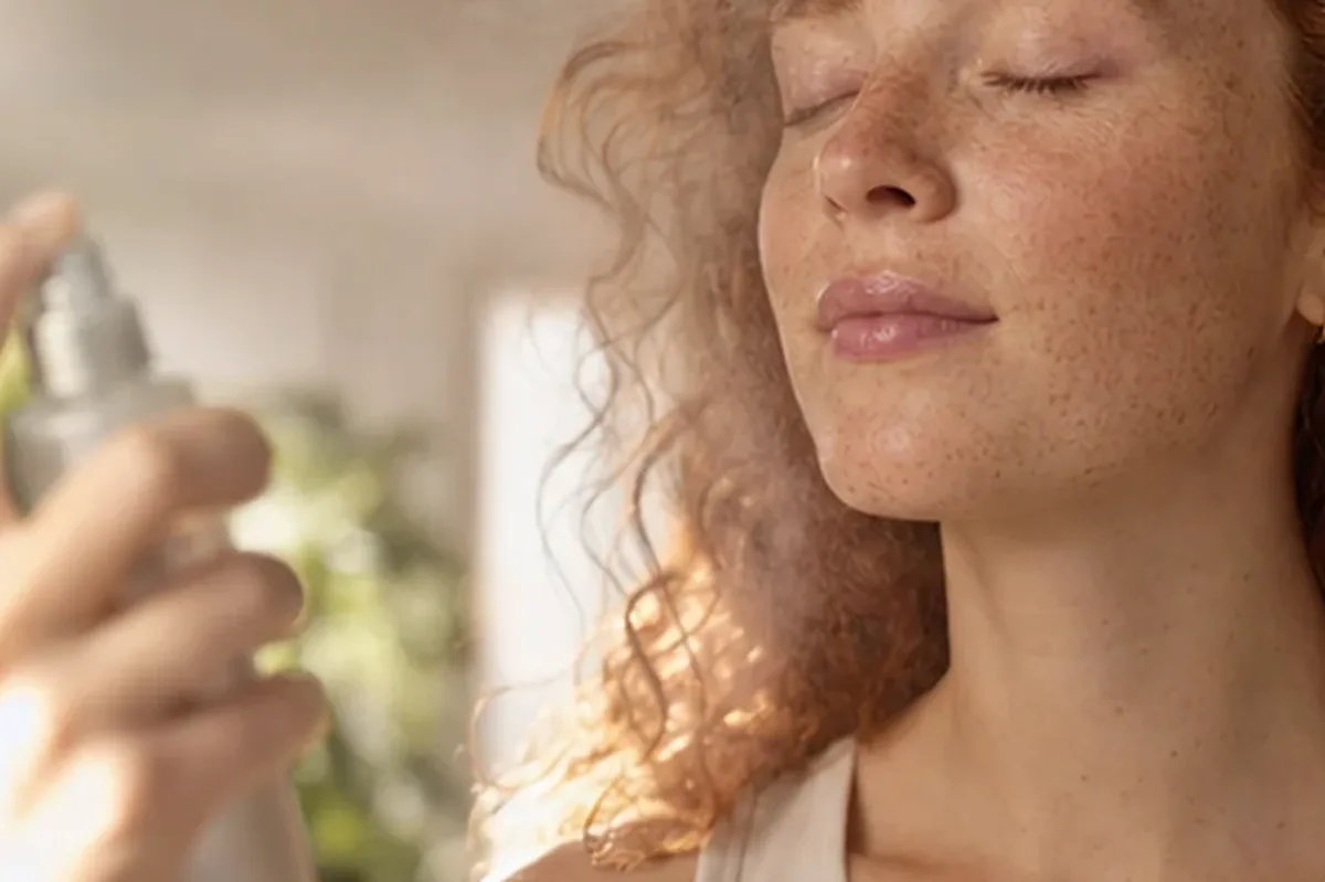 Hochwertige Beauty-Inszenierung zu Auswahlkriterien für Vitamin-C-Serum bei ersten Fältchen