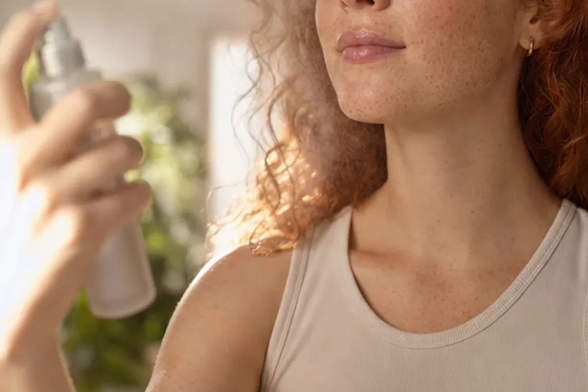Redaktionelle Detailaufnahme zur Orientierung bei Hyaluron-Serum für empfindliche Haut