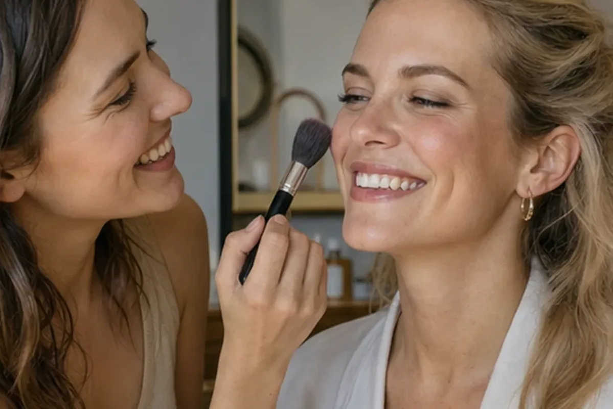 Redaktioneller Beauty-Moment zur Ausgangslage bei Foundation bei Rötungen