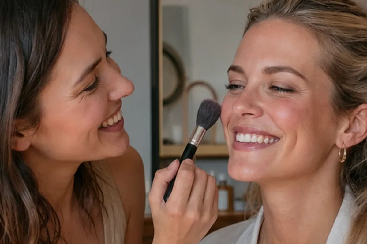Hochwertige Beauty-Inszenierung zu Auswahlkriterien für Skin Tint für einen natürlichen Look