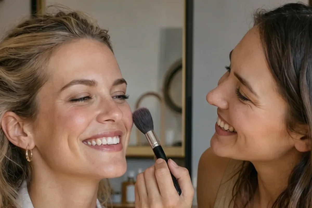 Redaktioneller Beauty-Moment zur Ausgangslage bei Primer für ölige Haut