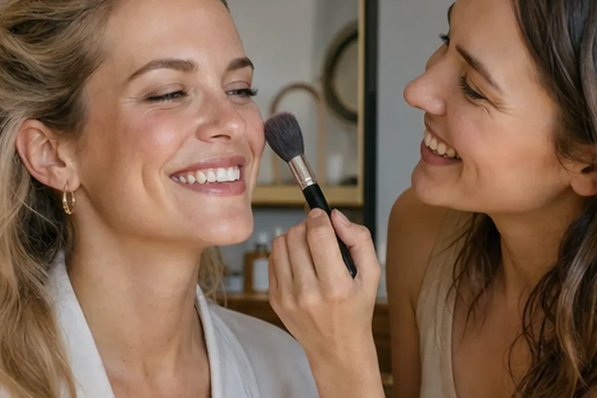 Redaktionelle Detailaufnahme zur Orientierung bei Concealer für trockene Haut