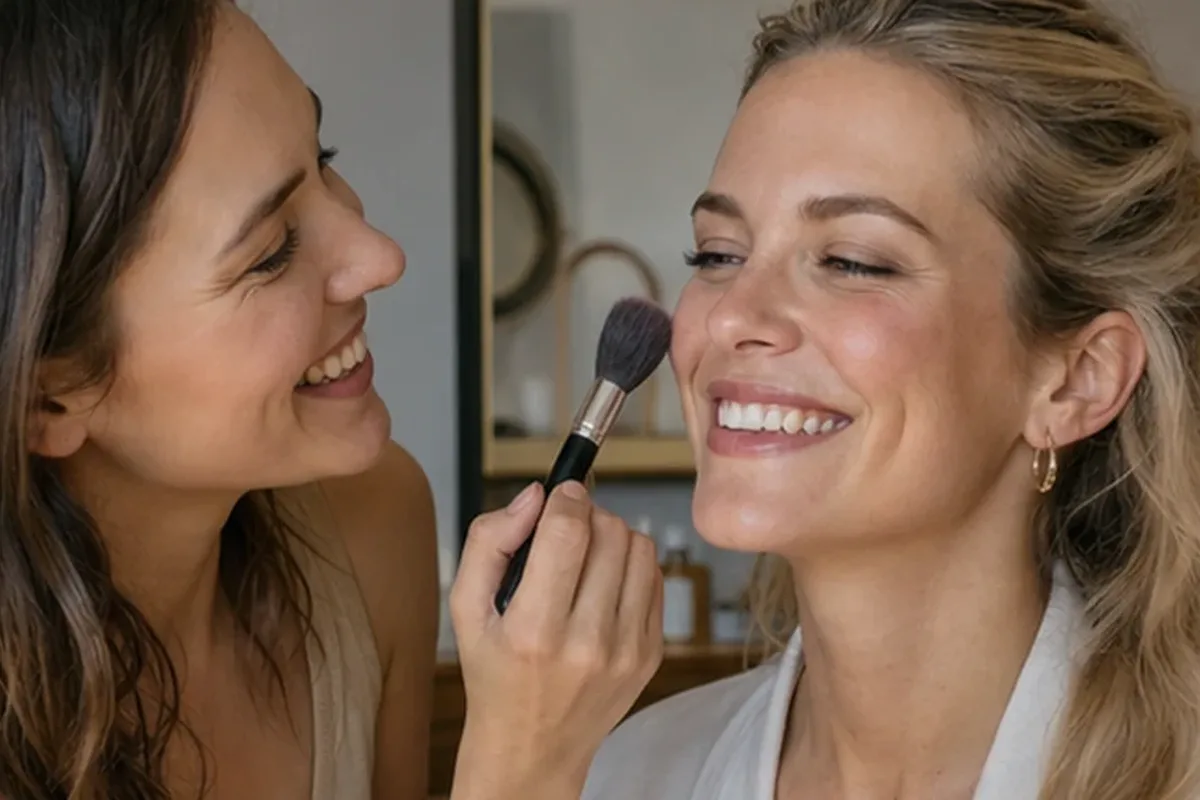 Authentischer Wohlfühlmoment passend zum Beauty-Thema deiner Suche nach Rasurbrand