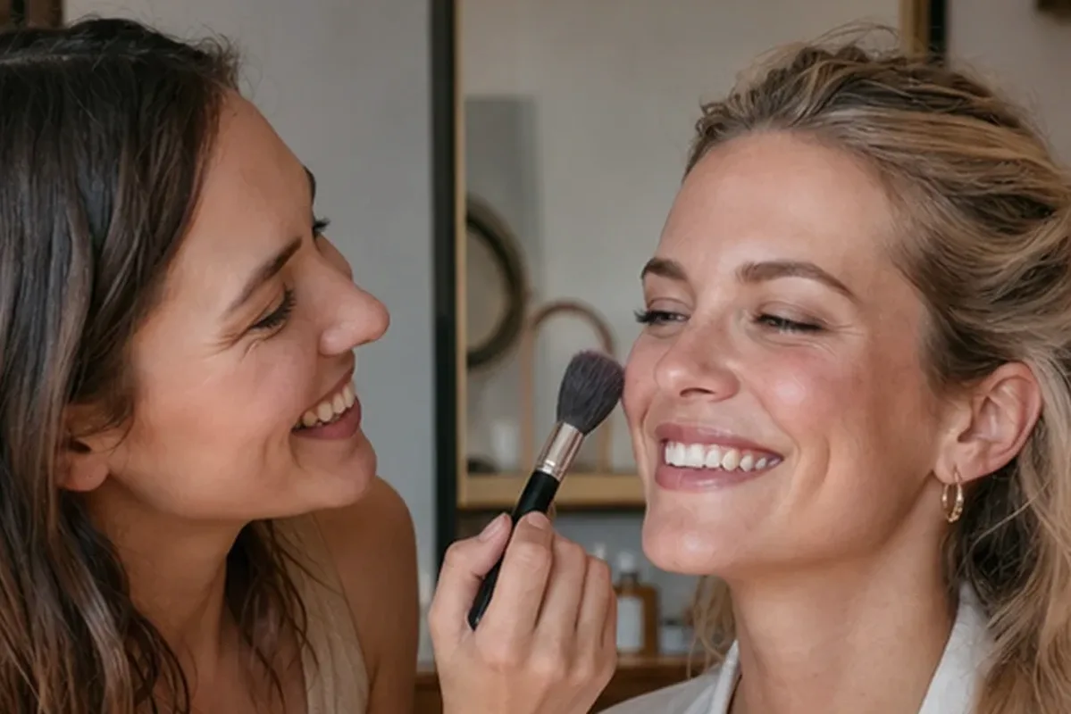 Authentische Beauty-Routine passend zum Thema Concealer für langen Halt
