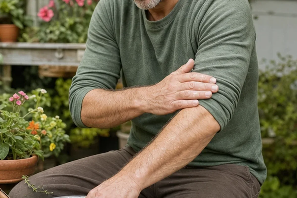 Emotionaler und authentischer Anwendungsmoment rund um Body Butter für beanspruchte Hände