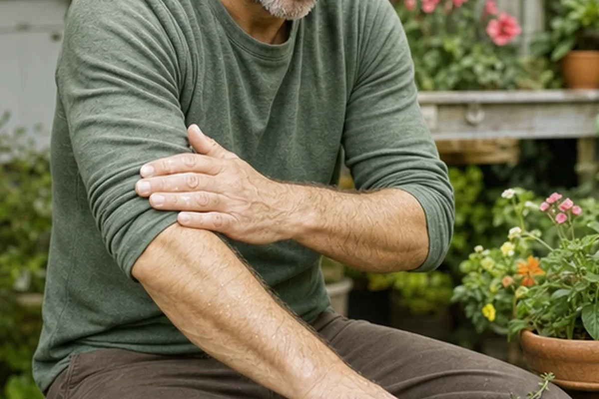 Emotionaler und authentischer Anwendungsmoment rund um Duschgel für beanspruchte Hände