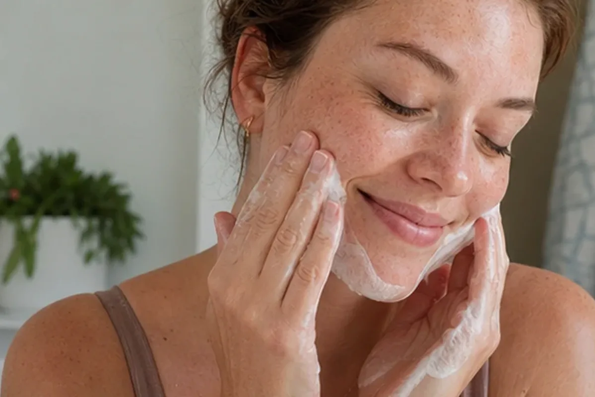Emotionaler und authentischer Anwendungsmoment rund um Peptide