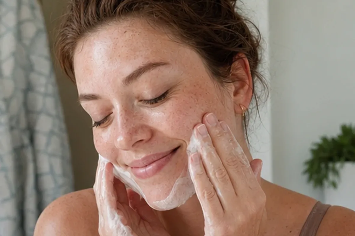 Authentische Beauty-Routine passend zum Thema Vitamin C
