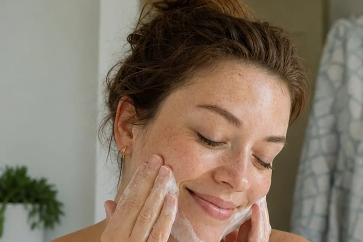 Redaktioneller Beauty-Moment zur Ausgangslage bei Niacinamid-Serum für trockene Haut