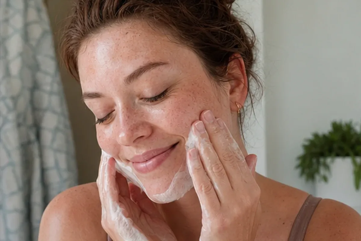 Authentische Beauty-Routine passend zum Thema Ceramide