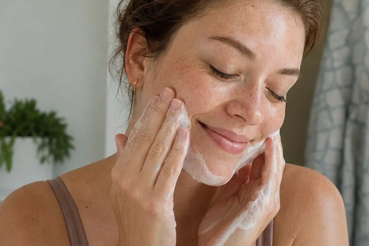 Redaktioneller Beauty-Moment zur Ausgangslage bei Sonnenschutz für fettige Haut