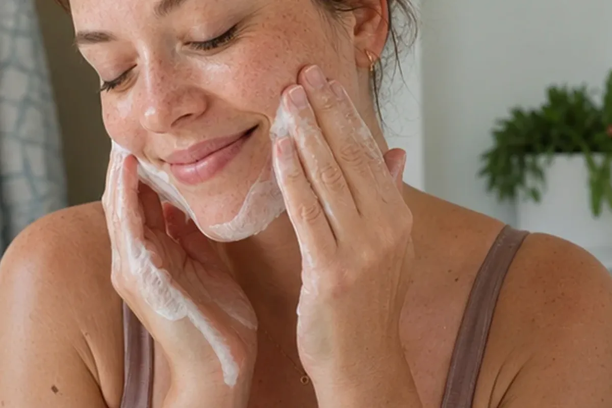 Hochwertige Beauty-Inszenierung zu Auswahlkriterien für Mizellenwasser bei Pigmentflecken