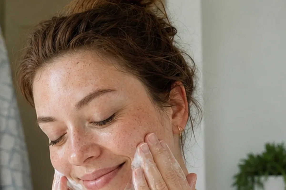 Redaktioneller Beauty-Moment zur Ausgangslage bei Feuchtigkeitsserum bei ersten Fältchen