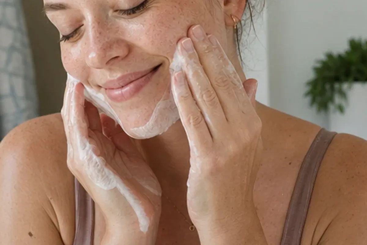 Authentische Beauty-Routine passend zum Thema Mizellenwasser bei Pigmentflecken