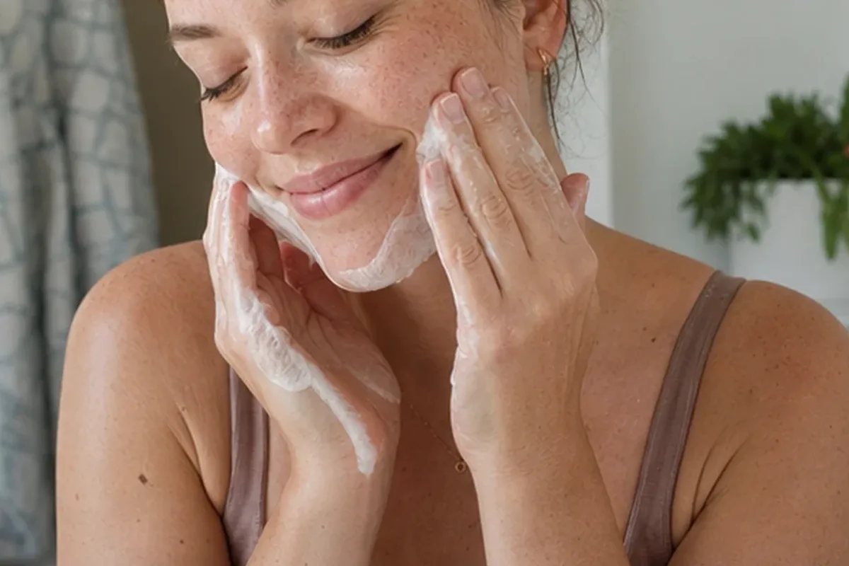 Hochwertige Beauty-Inszenierung zu Auswahlkriterien für Chemisches Peeling für fettige Haut