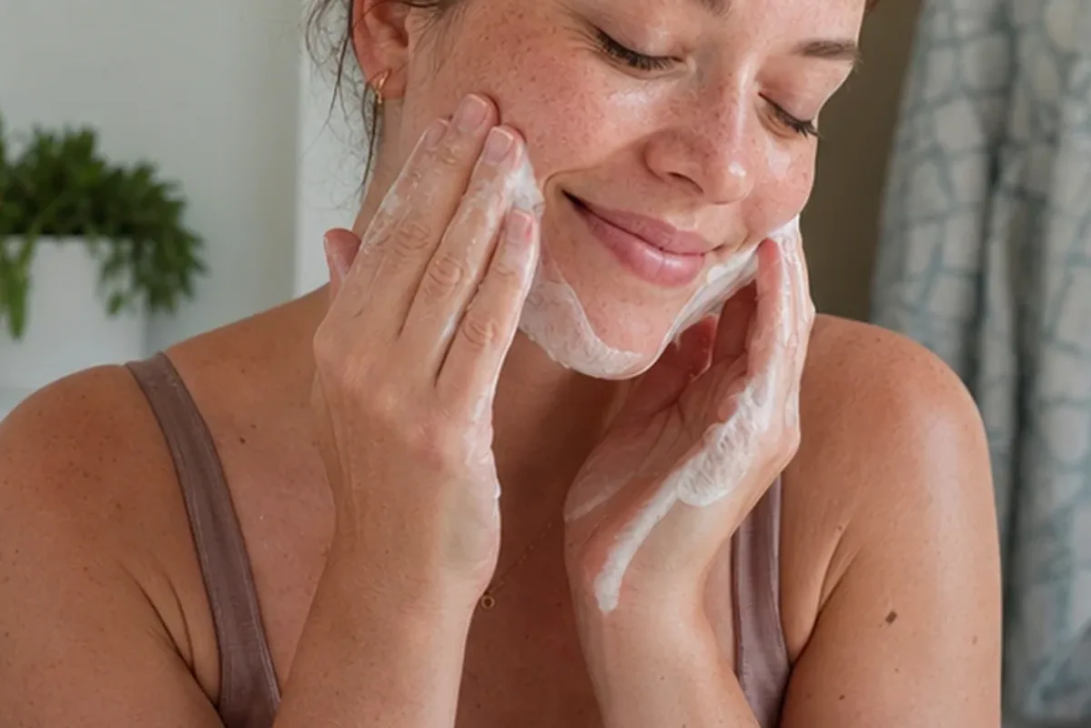 Redaktioneller Beauty-Moment zur Ausgangslage bei Feuchtigkeitsserum für fettige Haut