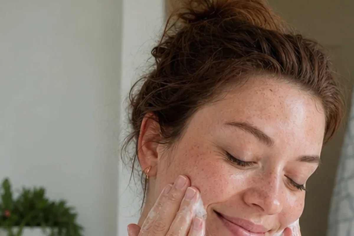 Redaktioneller Beauty-Moment zur Ausgangslage bei Niacinamid-Serum für fettige Haut
