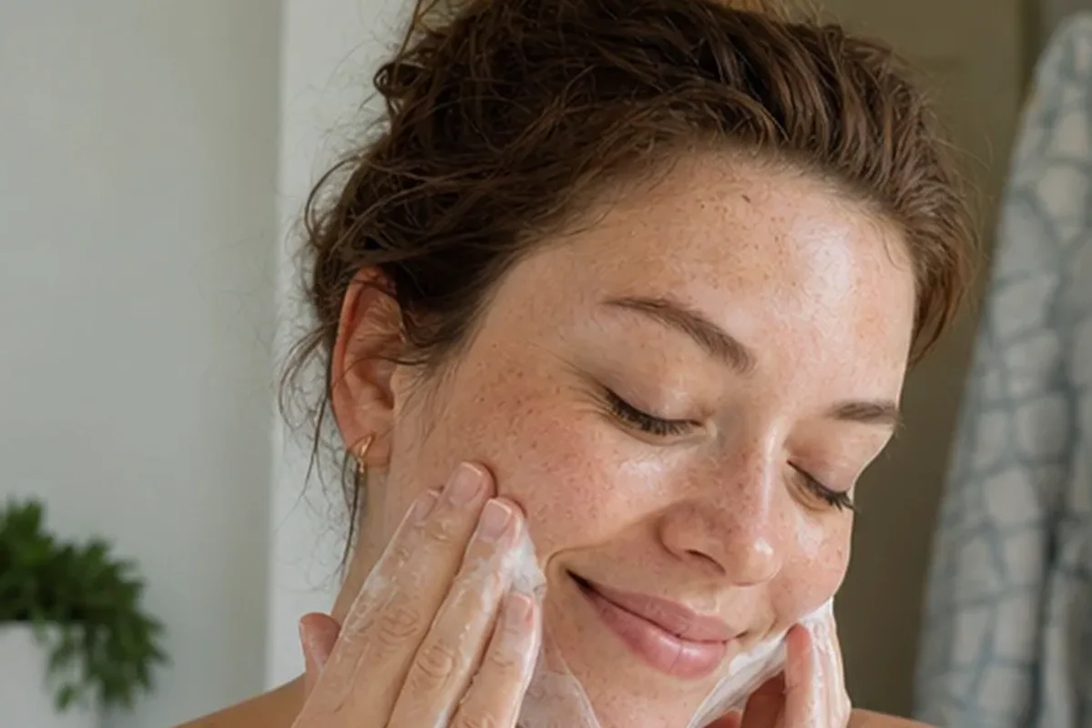 Redaktioneller Beauty-Moment zur Ausgangslage bei Augenpflege bei ersten Fältchen