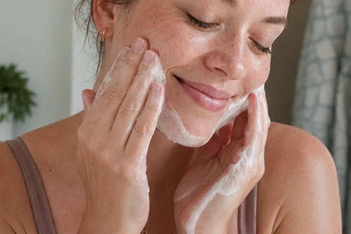 Hochwertige Beauty-Inszenierung zu Auswahlkriterien für Chemisches Peeling für Mischhaut