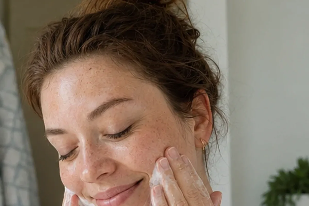 Hochwertige Beauty-Inszenierung zu Auswahlkriterien für Mizellenwasser für Mischhaut