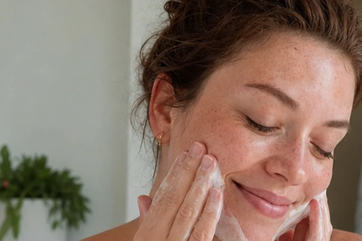 Redaktioneller Beauty-Moment zur Ausgangslage bei Feuchtigkeitsserum für fettige Haut