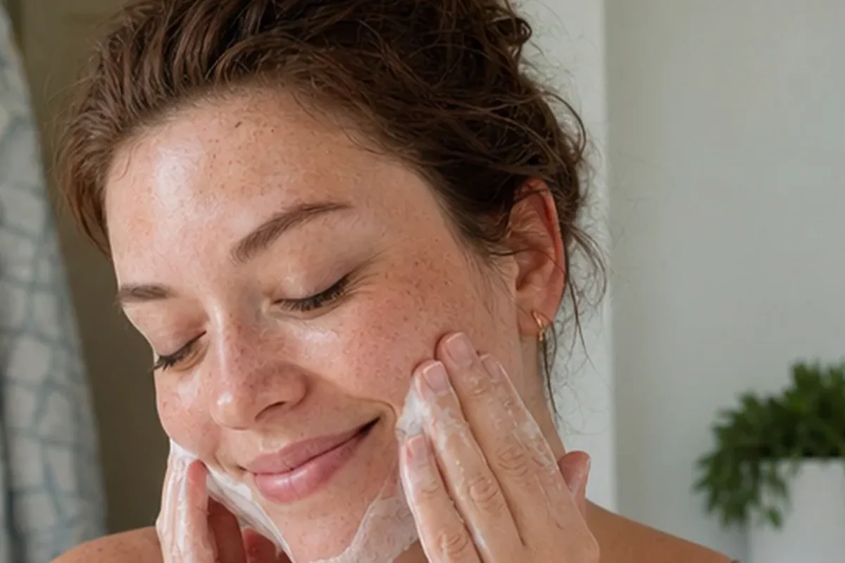 Redaktioneller Beauty-Moment zur Ausgangslage bei Hyaluron-Serum für trockene Haut
