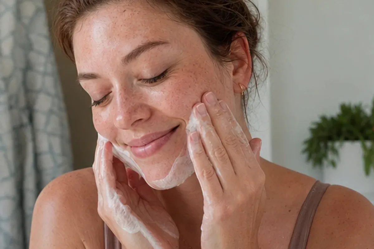 Redaktioneller Beauty-Moment zur Ausgangslage bei Hyaluron-Serum für unreine Haut