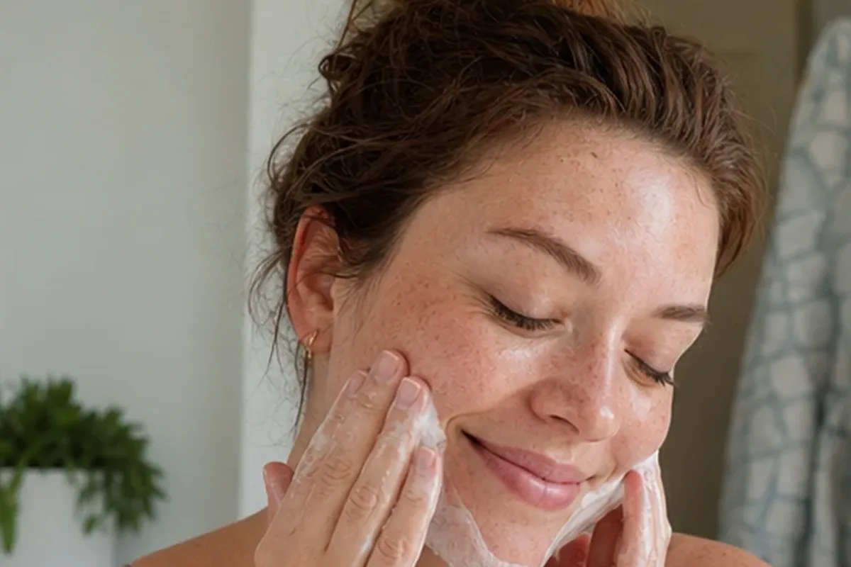 Redaktioneller Beauty-Moment zur Ausgangslage bei Chemisches Peeling bei Rötungen