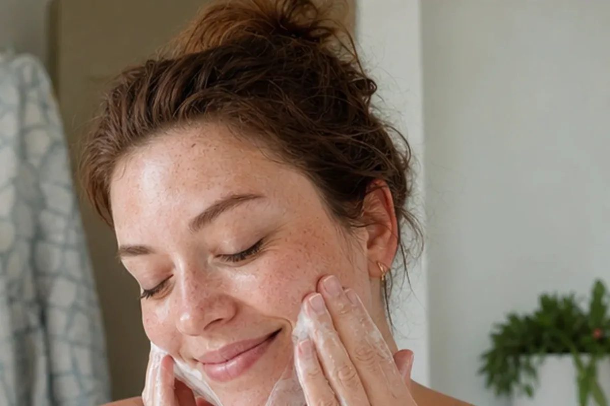 Redaktioneller Beauty-Moment zur Ausgangslage bei Retinol-Serum für unreine Haut