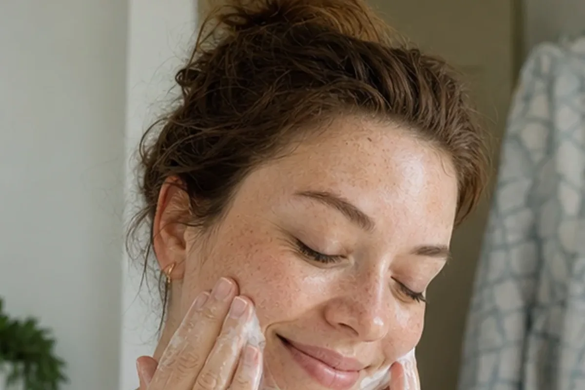 Authentische Beauty-Routine passend zum Thema Augenpflege bei Pigmentflecken