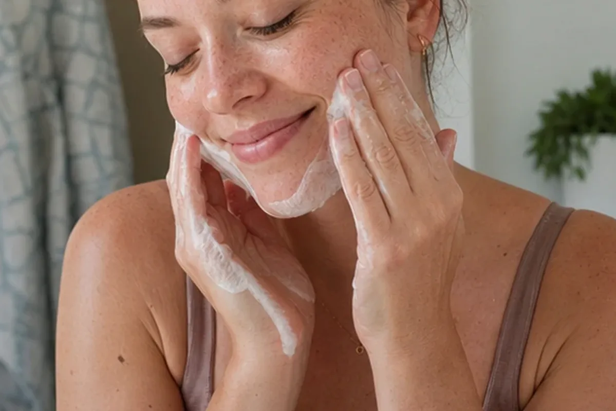 Authentische Beauty-Routine passend zum Thema Anti-Aging-Routine für Mischhaut