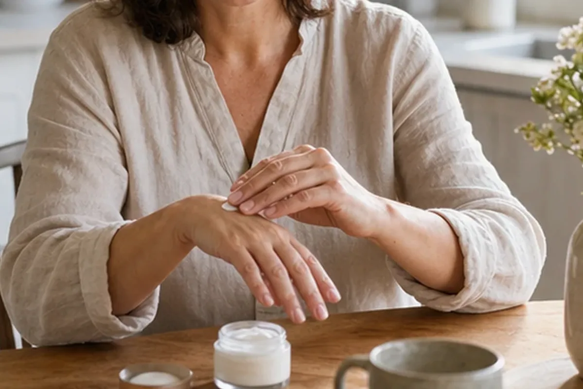 Authentische Beauty-Routine passend zum Thema Nagelhärter bei brüchigen Nägeln