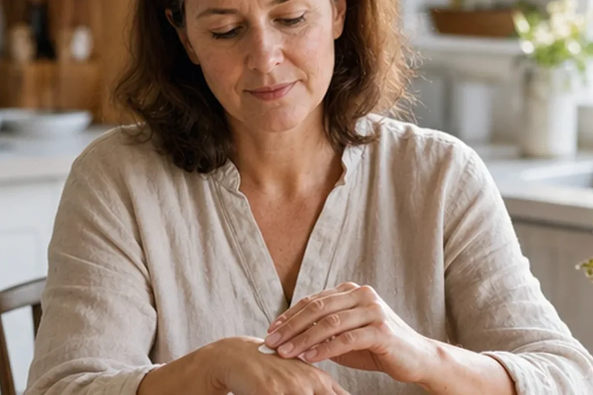 Redaktioneller Beauty-Moment zur Ausgangslage bei Duschöl bei Keratosis pilaris