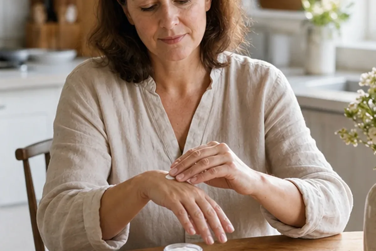 Authentische Beauty-Routine passend zum Thema Nagelöl bei brüchigen Nägeln