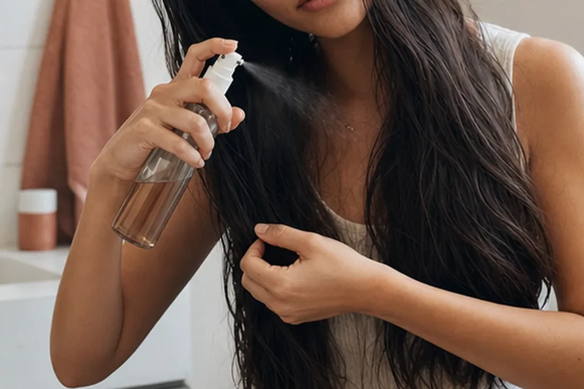 Redaktionelle Detailaufnahme zur Orientierung bei Trockenshampoo für empfindliche Kopfhaut