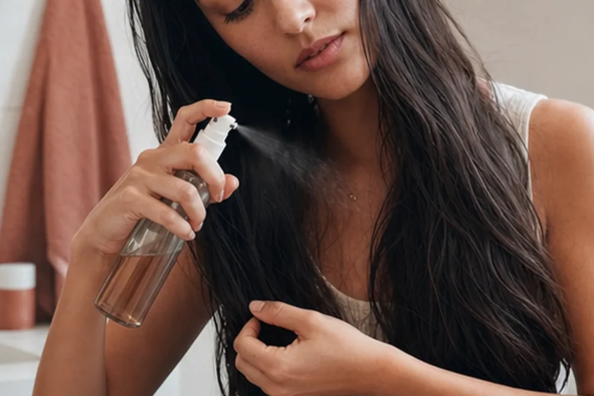 Authentische Beauty-Routine passend zum Thema Haaröl bei fettigem Ansatz