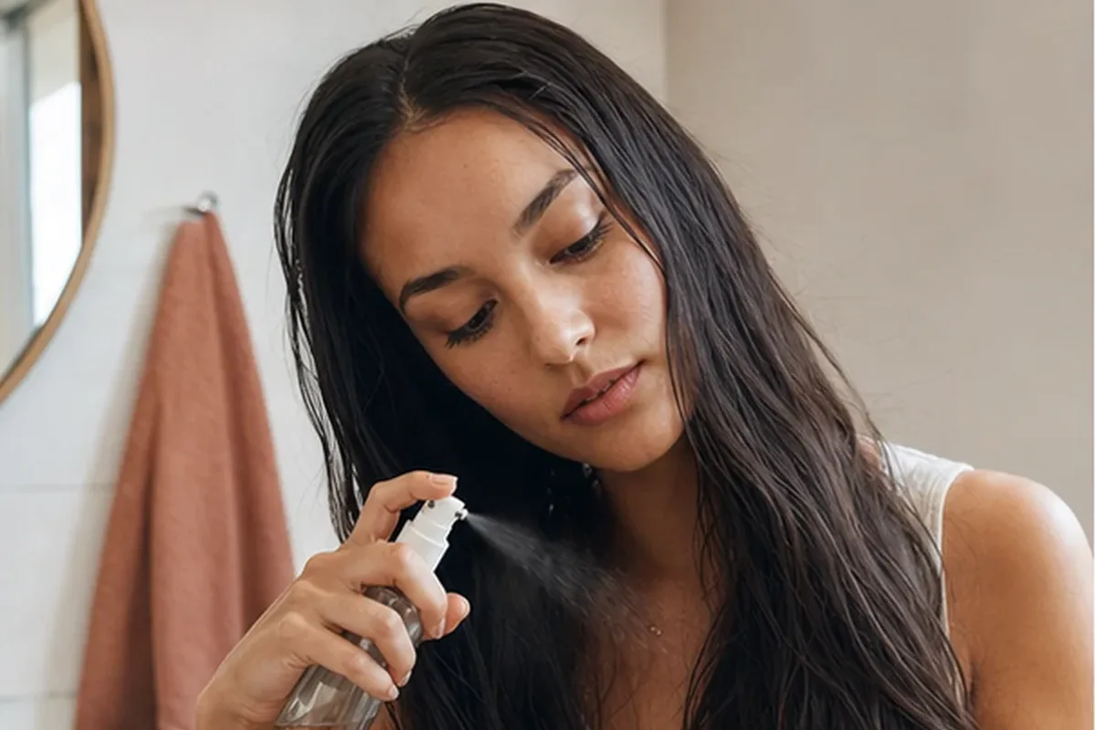 Authentische Beauty-Routine passend zum Thema Haarbürste für empfindliche Kopfhaut