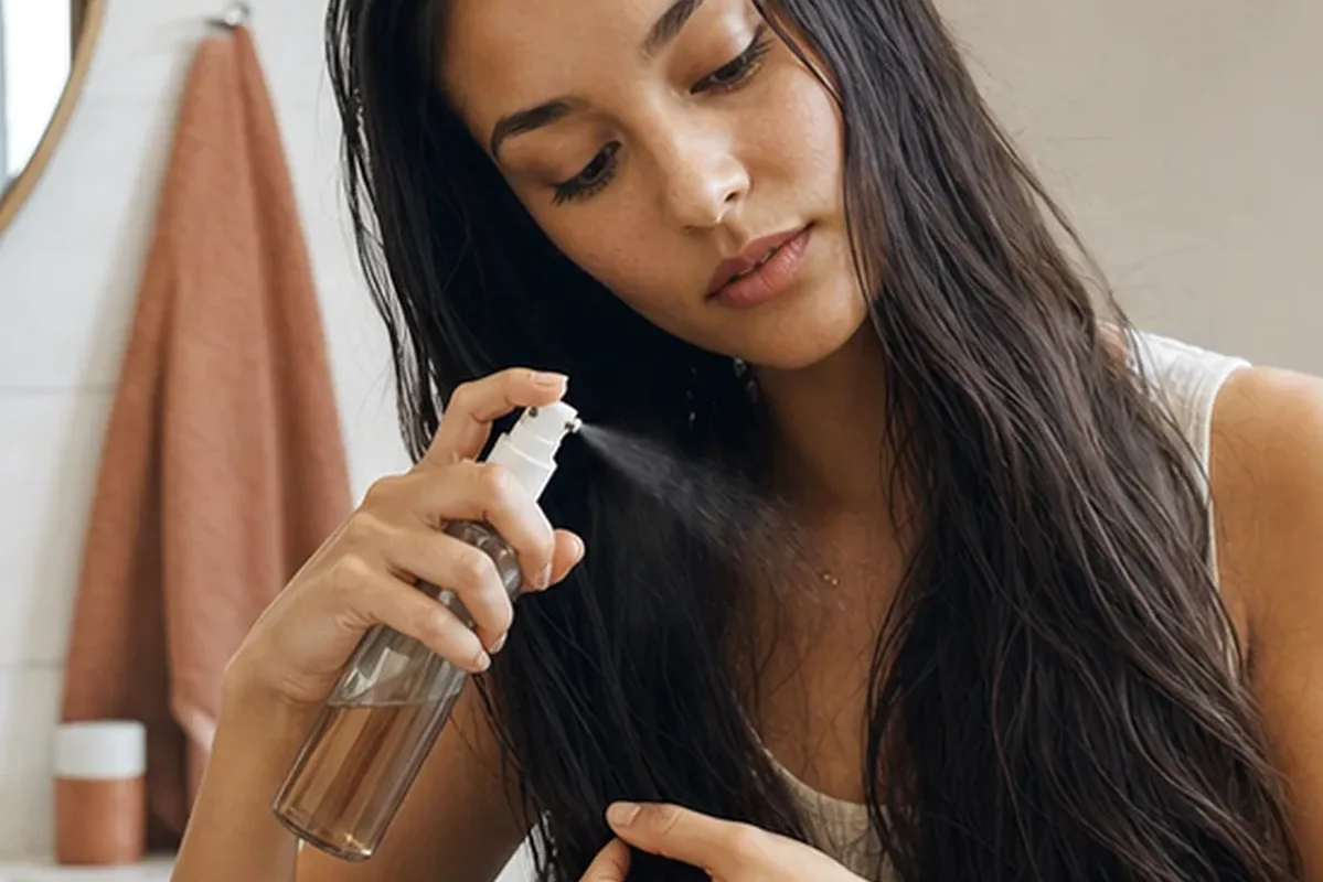 Redaktioneller Beauty-Moment zur Ausgangslage bei Lockencreme für feines Haar
