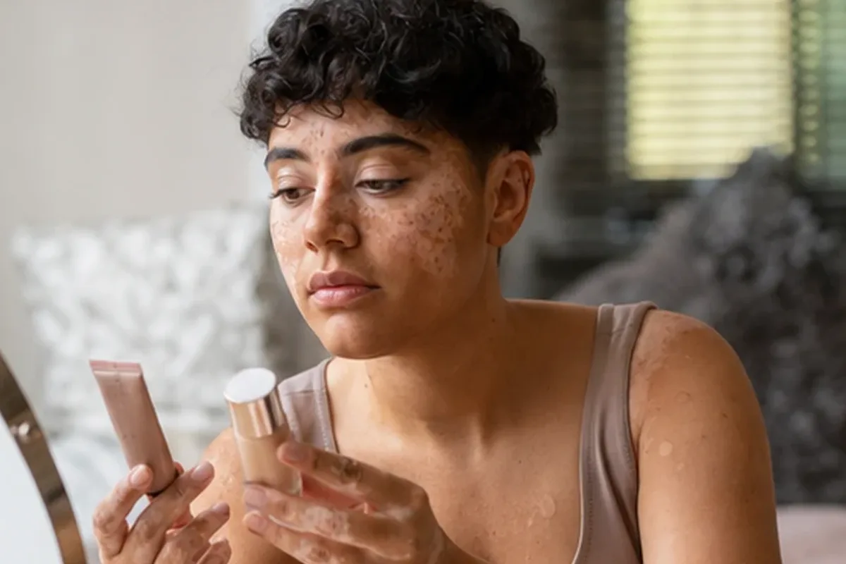 Redaktioneller Beauty-Moment zur Ausgangslage bei Setting Spray für ölige Haut