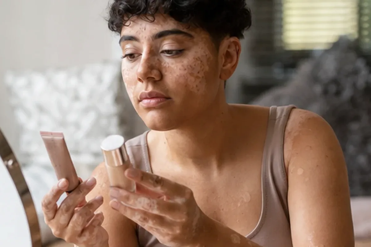Hochwertige Beauty-Inszenierung zu Auswahlkriterien für Foundation für reife Haut