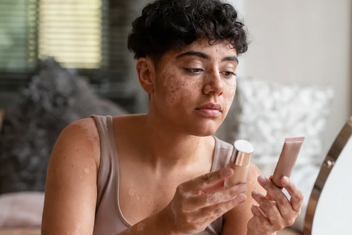 Hochwertige Beauty-Inszenierung zu Auswahlkriterien für Concealer für ölige Haut