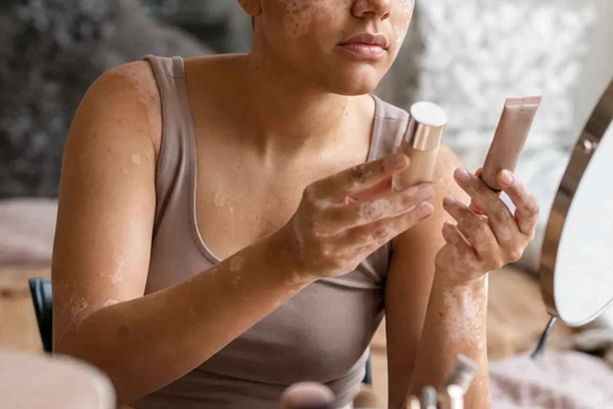 Hochwertige Beauty-Inszenierung zu Auswahlkriterien für Setting Spray für langen Halt