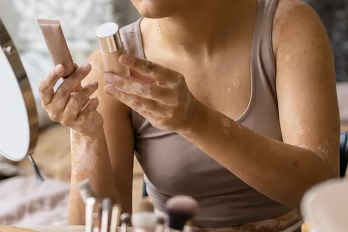Redaktioneller Beauty-Moment zur Ausgangslage bei Puder für empfindliche Haut