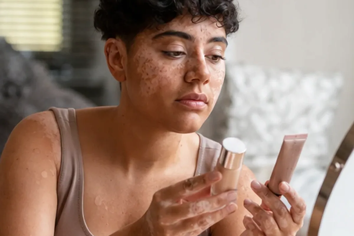 Authentische Beauty-Routine passend zum Thema Make-up-Pinsel für ölige Haut