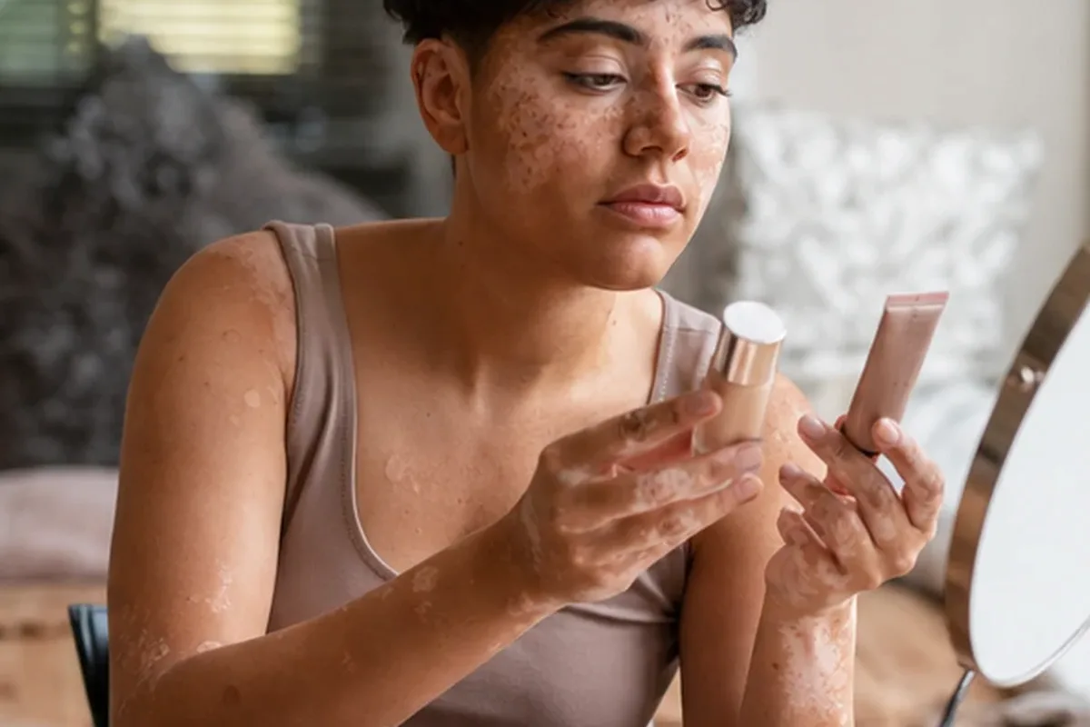 Emotionaler und authentischer Anwendungsmoment rund um Eyeliner für einen natürlichen Look