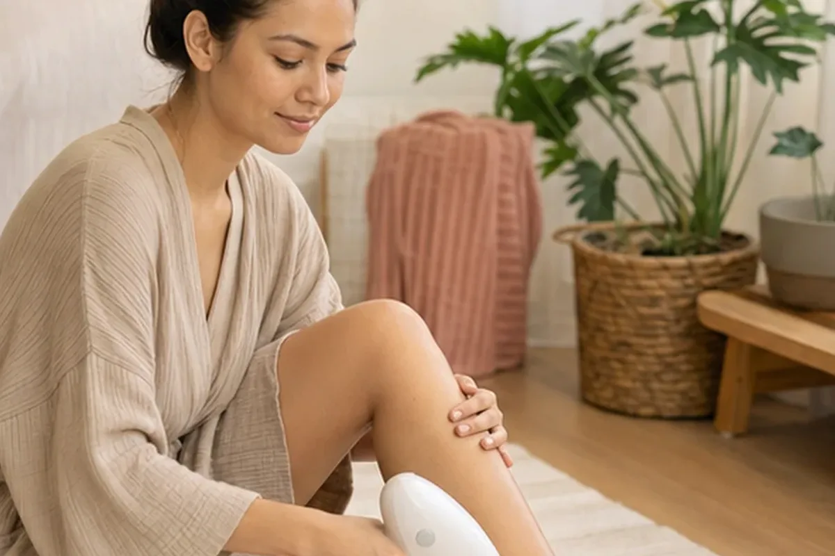 Hochwertige Beauty-Inszenierung zu Auswahlkriterien für Augenbrauen-Trimmer für eine schnelle Anwendung